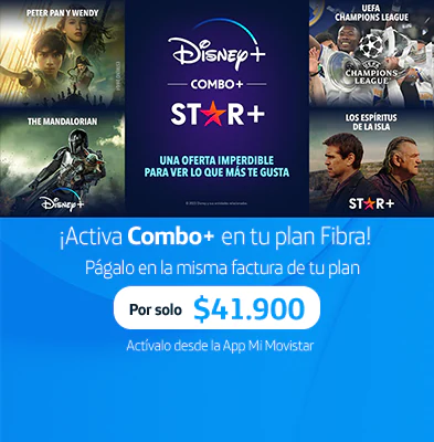 Ahora tu Movistar TV tiene el beneficio de Disney+ y Star+