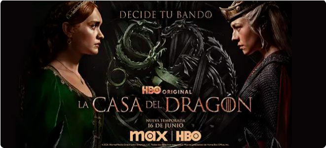 Banner movistar HBO Más alianzas, más traiciones  Contrata HBO Pack por $24.900 incluye acceso a Max