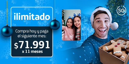 Banner movistar MOVISTAR POSPAGO Movistar Pospago Sin Fin Te conecta con la Navidad incluso si se te acaban las Gigas